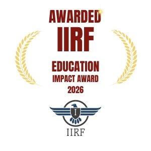 维韦卡南达环球大学IIRF排名认证标志图